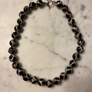 Simon Sebbag tortoise bead toggle necklace